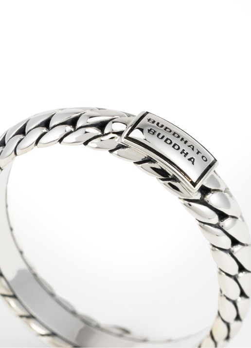 Buddha to Buddha Ben XS ring van zilver - detail zilver