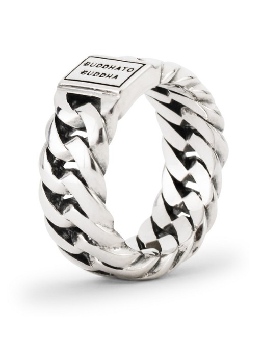 Buddha to Buddha Chain Small ring van zilver - detail 5 zilver