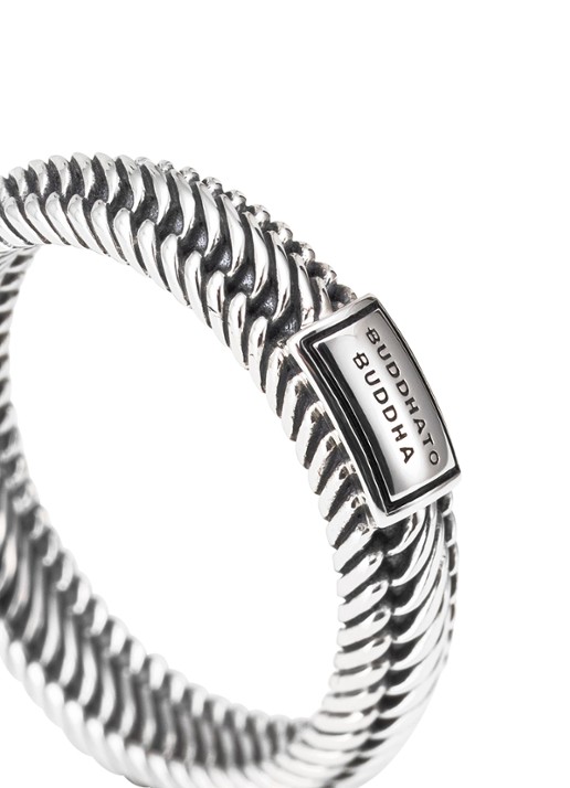 Buddha to Buddha Edwin Mini ring van zilver - detail zilver