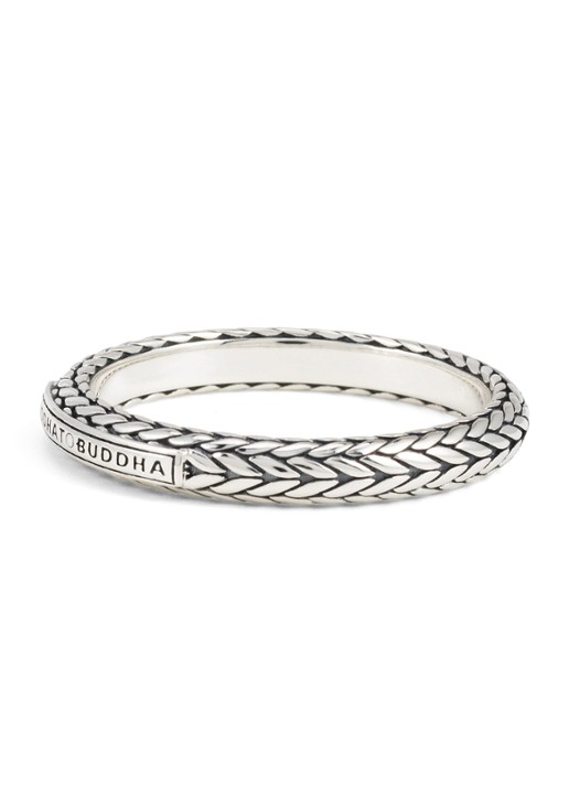 Buddha to Buddha Ellen XS ring van zilver - detail zilver