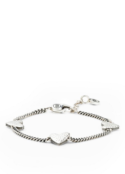 Buddha to Buddha Essential Multi hart armband van zilver