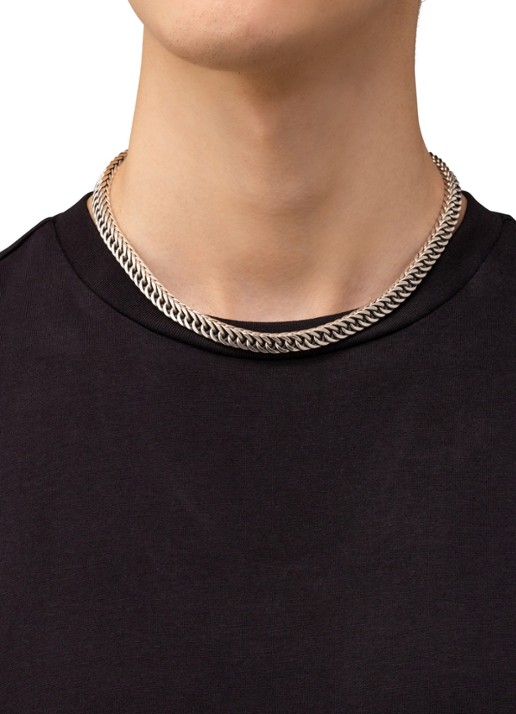 Buddha to Buddha Esther XS ketting van zilver - detail 4 zilver