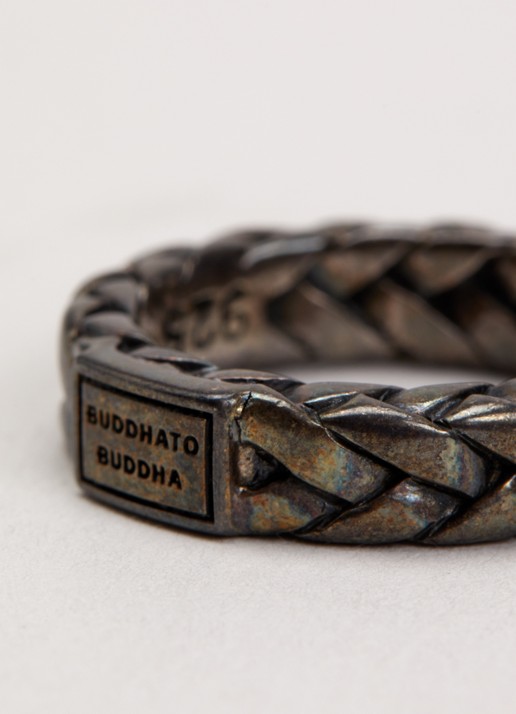 Buddha to Buddha George ring van zilver - detail 3 zilver