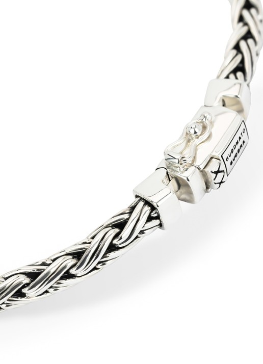 Buddha to Buddha Katja Mini armband van zilver - detail 2 zilver