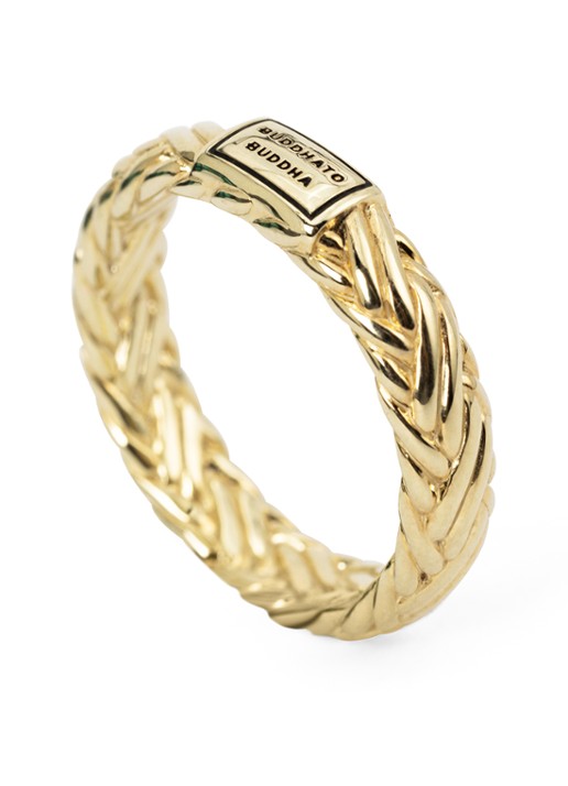 Buddha to Buddha Katja XS ring verguld - detail 4 goud