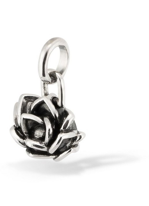 Buddha to Buddha Lotus XS hanger van zilver - detail zilver