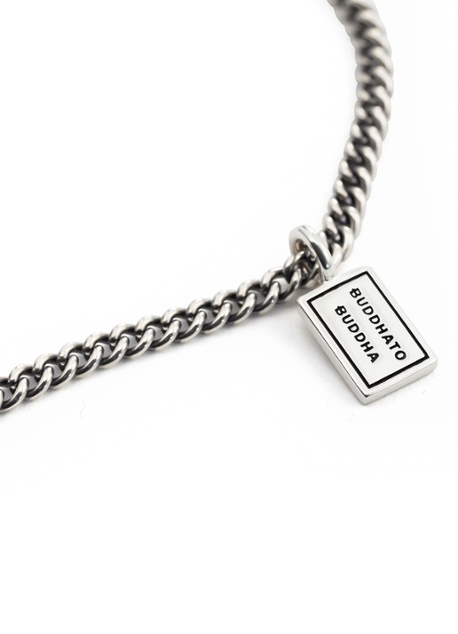 Buddha to Buddha Mini Essential ketting van zilver - detail 2 zilver