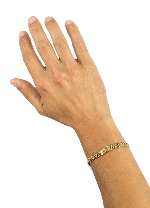 Buddha to Buddha Nathalie Mini armband verguld - detail goud