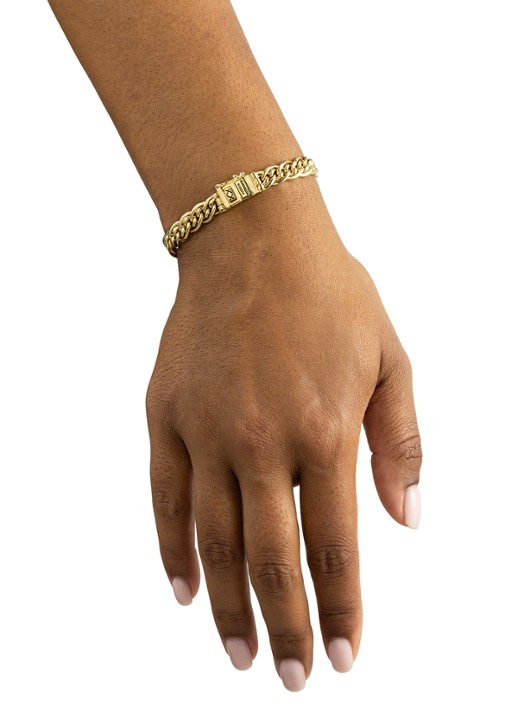 Buddha to Buddha Nathalie Mini armband verguld - detail 2 goud