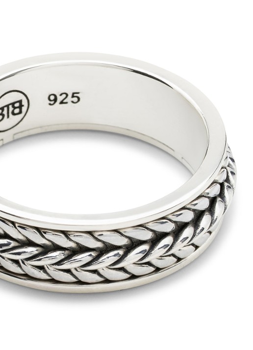 Buddha to Buddha Nurul XS ring van zilver - detail zilver