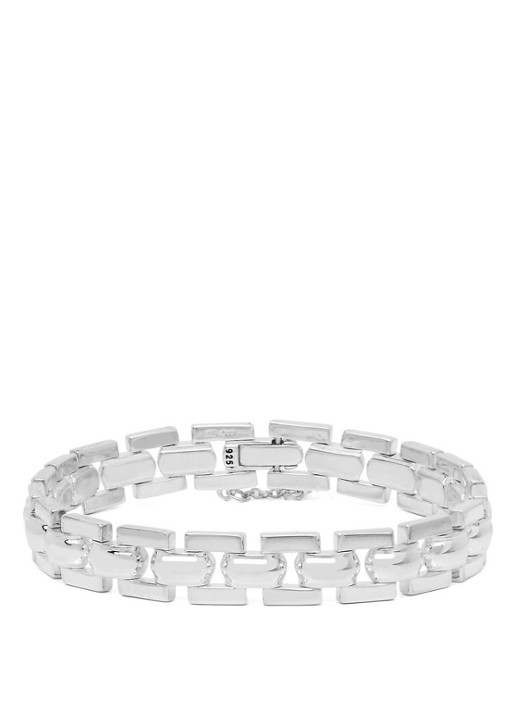 Buddha to Buddha The Batul Mini schakelarmband van zilver - detail 4 zilver