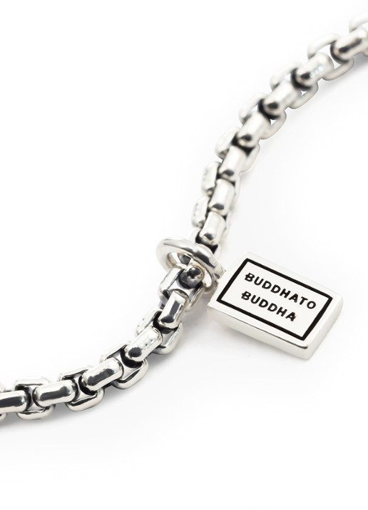 Buddha to Buddha Venetian ketting van zilver - detail 2 zilver