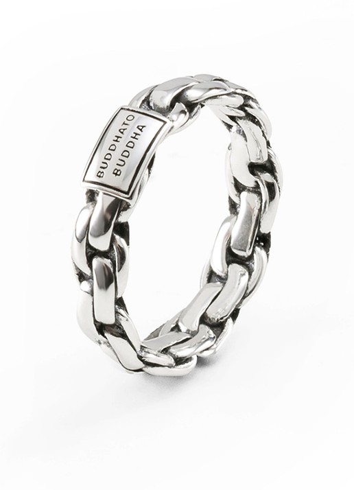 Buddha to Buddha Venetian Twist ring van zilver - detail zilver