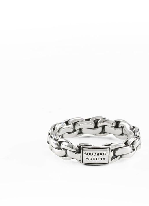 Buddha to Buddha Venetian Twist ring van zilver
