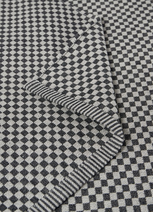 Bunzlau Castle Small Check theedoek van  katoen 65 x 65 cm - detail 3 zwart