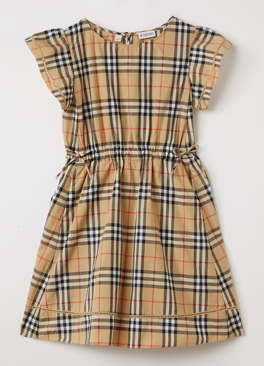 Burberry Adele jurk met ruitdessin