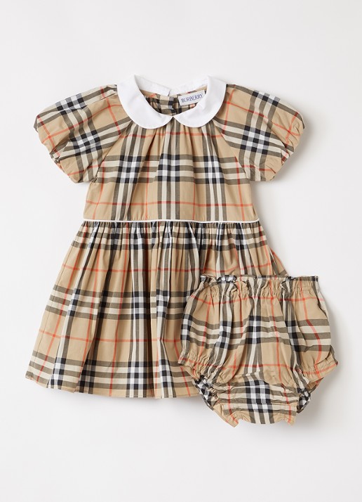 Burberry Aria jurk met bloomer