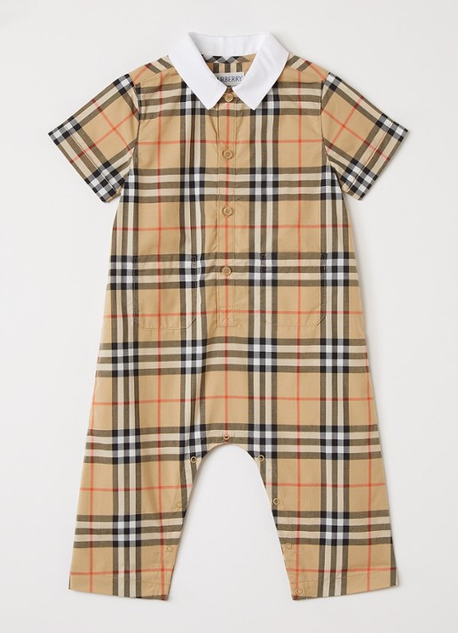 Burberry Babypak met ruitdessin