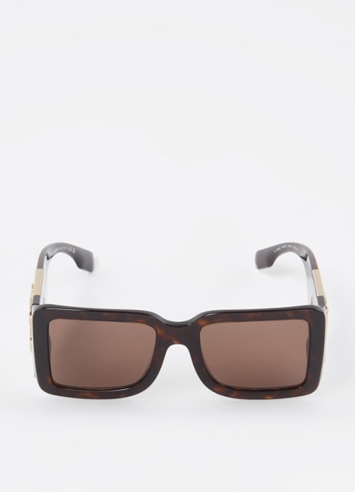 Burberry Butterfly zonnebril BE4406U - detail donkerbruin