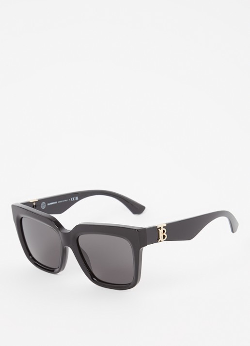 Burberry Butterfly zonnebril BE4419 - voorkant 4 zwart