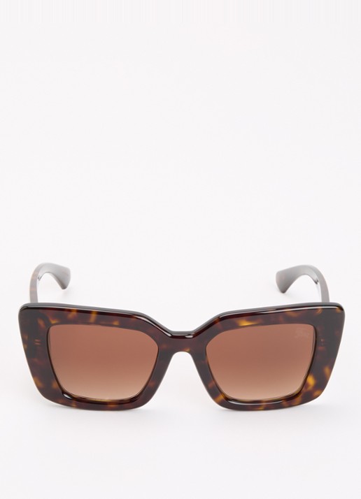 Burberry Butterfly zonnebril BE4476 - detail bruin