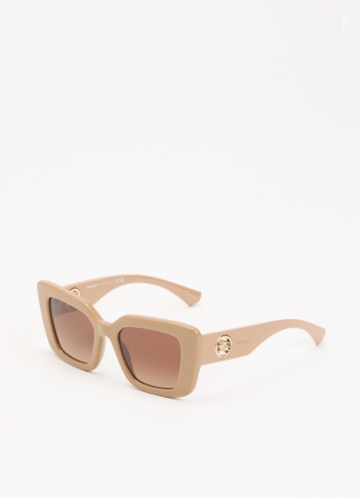 Burberry Butterfly zonnebril BE4476 - voorkant donkerbeige