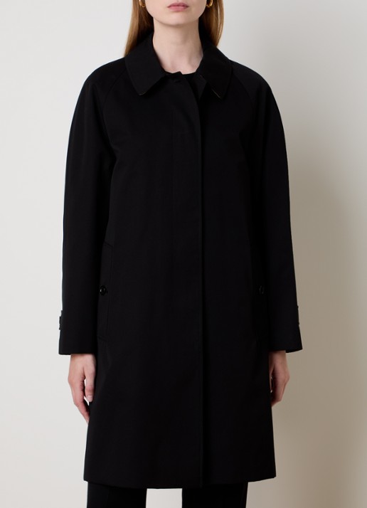 Burberry Camden trenchcoat met steekzakken - detail 2 zwart