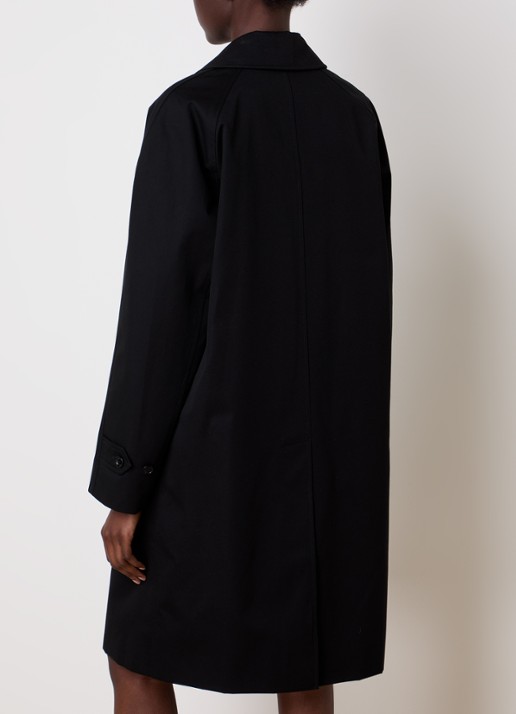 Burberry Camden trenchcoat met steekzakken - achterkant 6 zwart