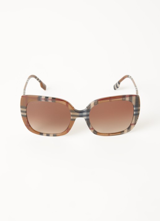 Burberry Caroll zonnebril BE4323 - voorkant 2 bruin