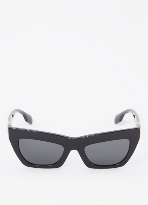 Burberry Cat Eye zonnebril BE4405 - detail zwart