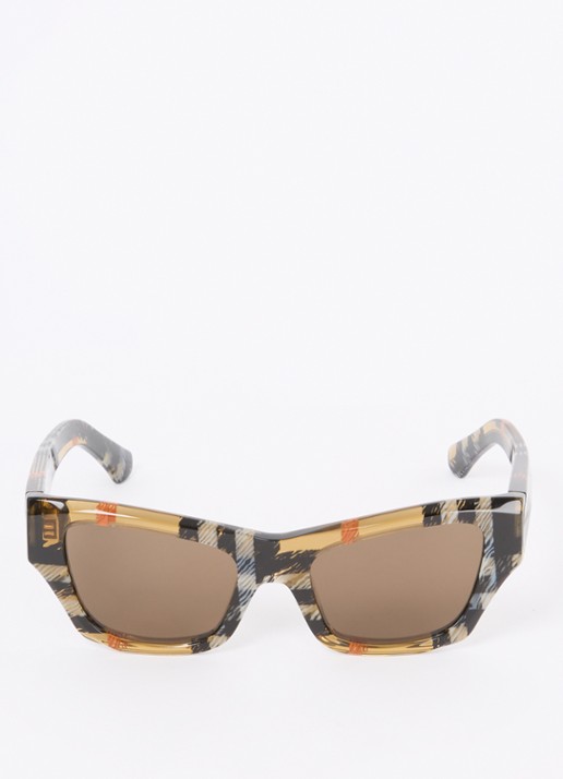 Burberry Cat Eye zonnebril BE4441U - detail 2 middengrijs