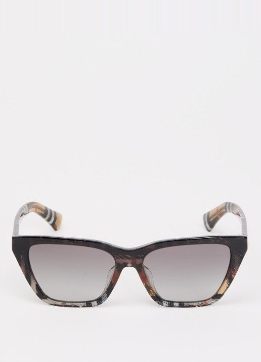Burberry Cat Eye zonnebril BE4468F - detail 2 donkerbruin