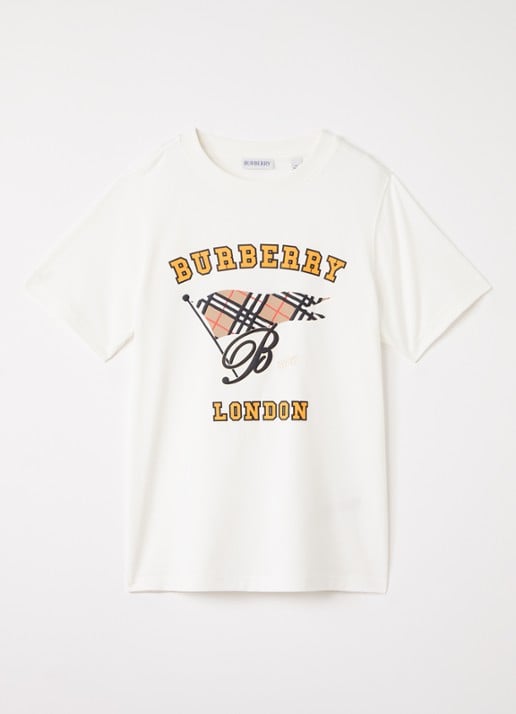 Burberry Cedar T-shirt met logoprint