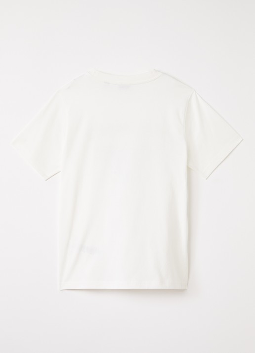 Burberry Cedar T-shirt met logoprint - voorkant 2 wit