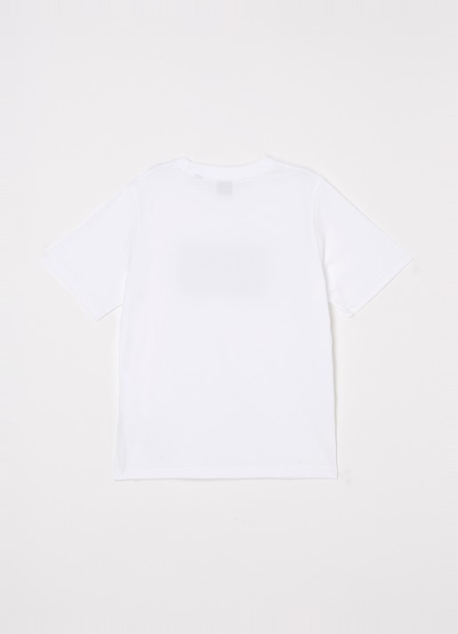 Burberry Cedar T-shirt met logoprint - voorkant 2 wit