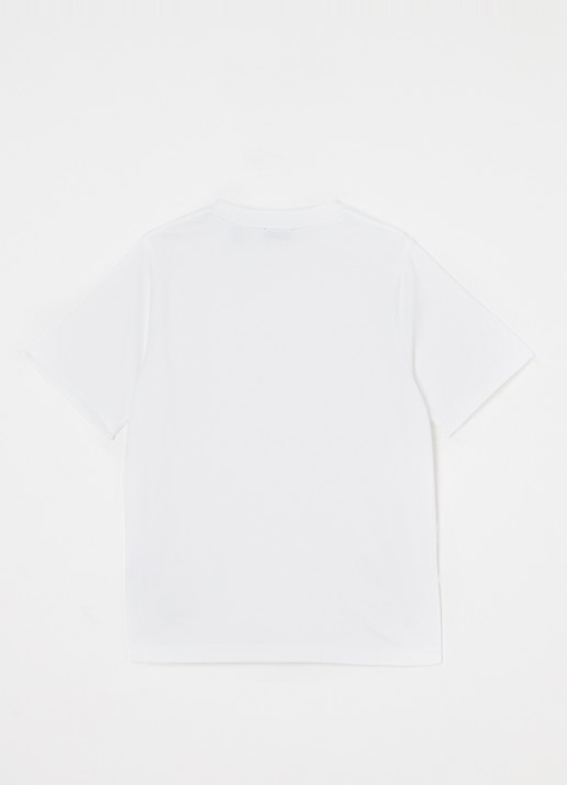 Burberry Cedar T-shirt met ronde hals - voorkant 2 wit