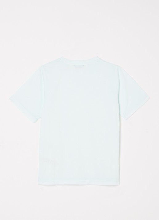 Burberry Cedar T-shirt met ronde hals - voorkant 2 zeegroen