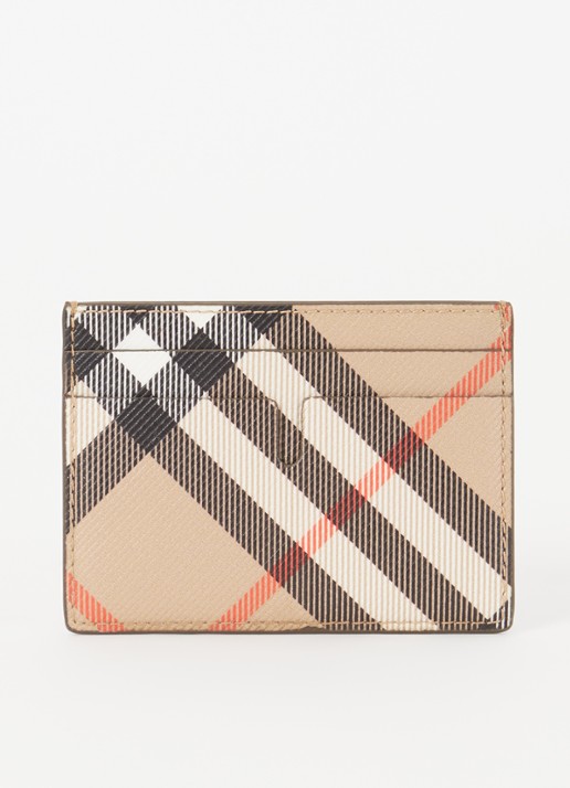 Burberry Check pasjeshouder met ruitdessin