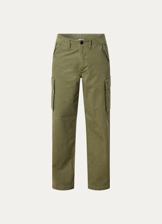 Burberry Cyrus loose fit cargobroek met klepzakken - voorkant 5 beige