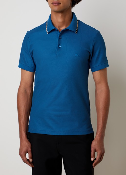 Burberry Eddie regular fit polo met logo