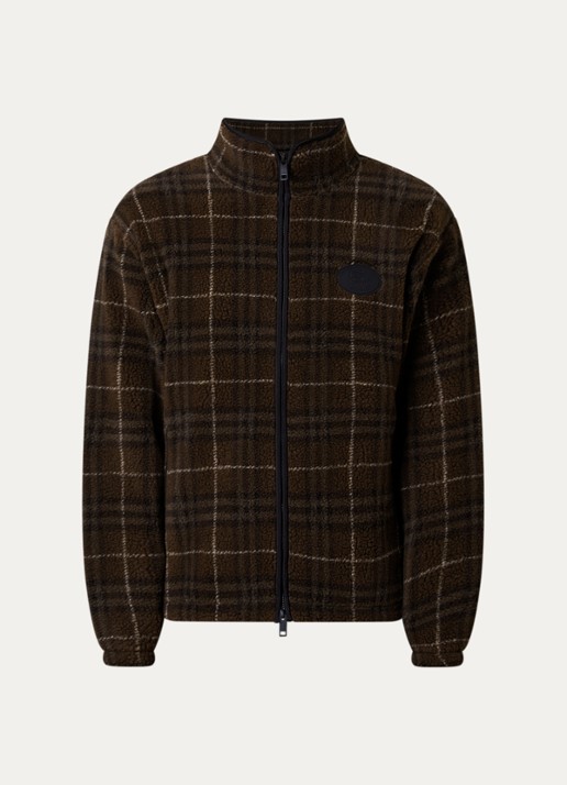 Burberry Fairfax jack van teddy met ruitdessin