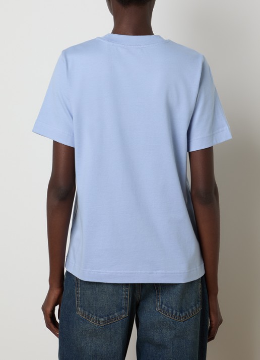 Burberry Frankie T-shirt met logo - achterkant 5 lavendel