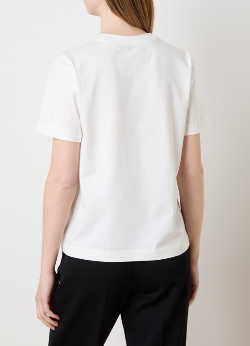 Burberry Frankie T-shirt met logoprint - achterkant 3 wit