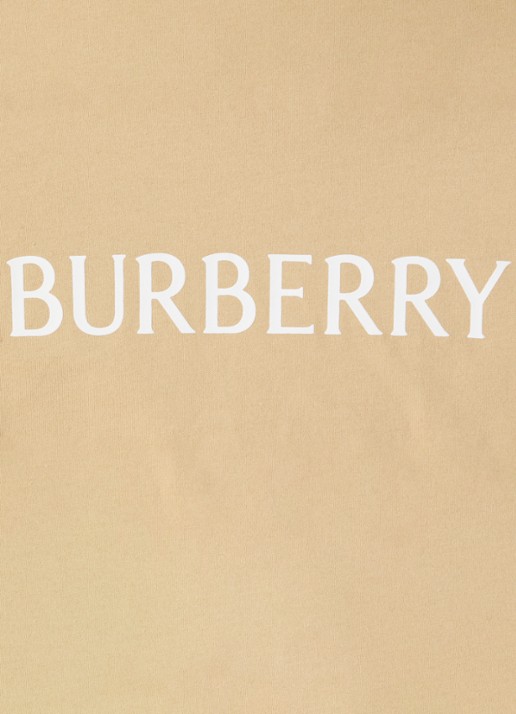 Burberry Frankie T-shirt met logoprint - detail 2 camel
