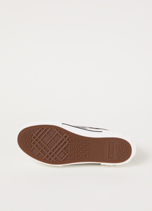 Burberry Jack Low sneaker van canvas - detail 7 beige