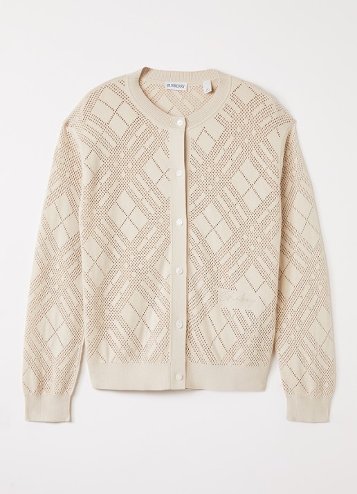 Burberry Katrina grofgebreid vest