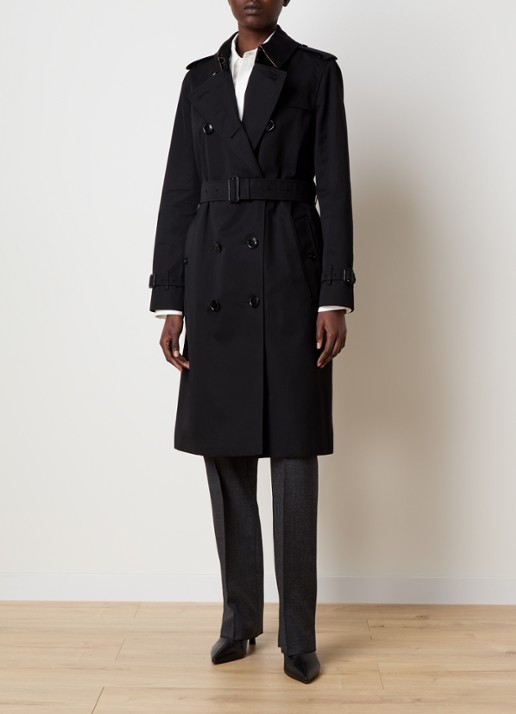 Burberry Kensington double-breasted trenchcoat met ceintuur