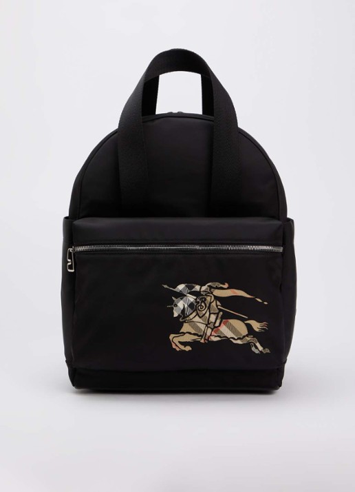 Burberry Luiertas met logo en verschoningsmat