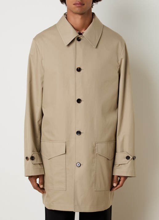 Burberry Meadowbank mantel met klepzakken