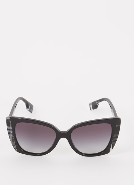 Burberry Meryl zonnebril BE4396 - detail 3 zwart
